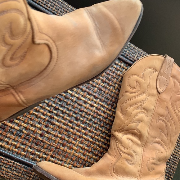 Leather cowboy/western boots - Picture 2 of 7